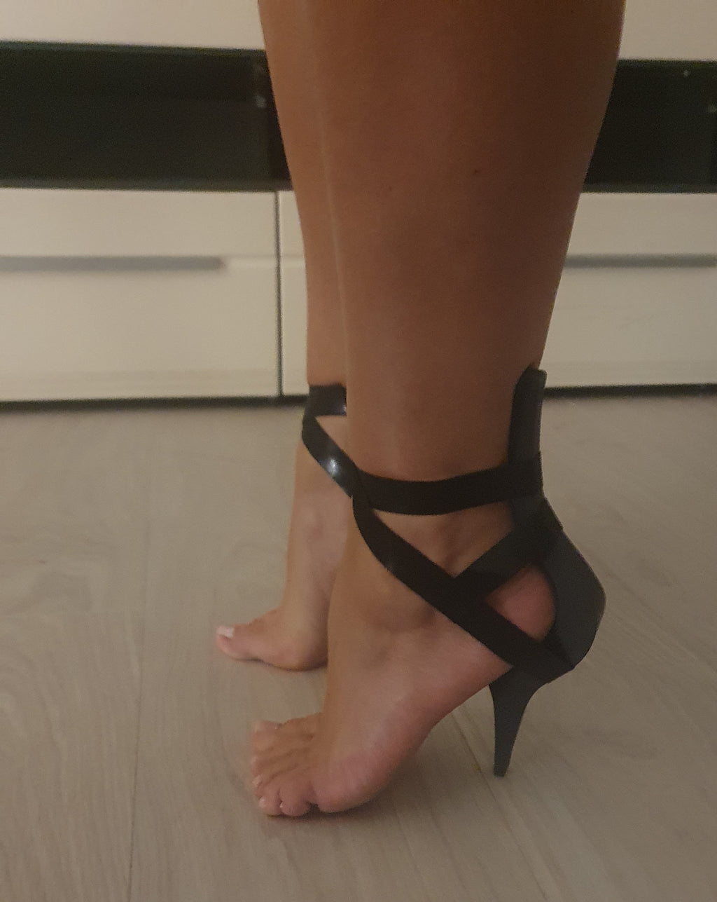 Einzigartige Barfuß High Heels