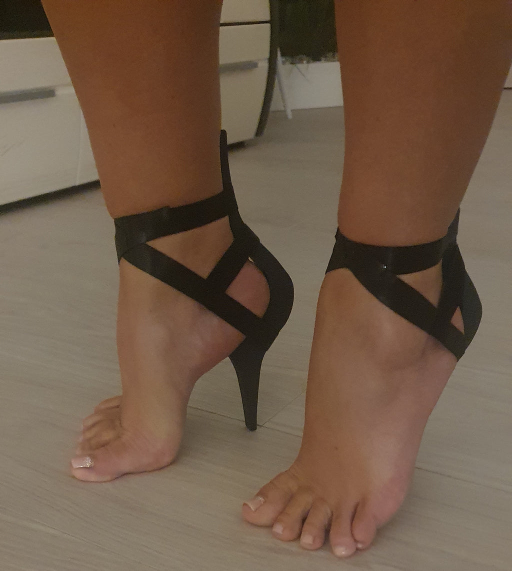 Einzigartige Barfuß High Heels