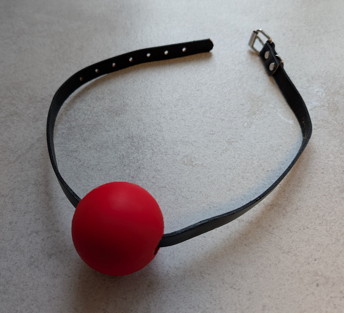 Weicher Silikon-Ballgag / Ballknebel